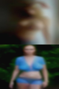 Bottomless women lonely woman in bed.